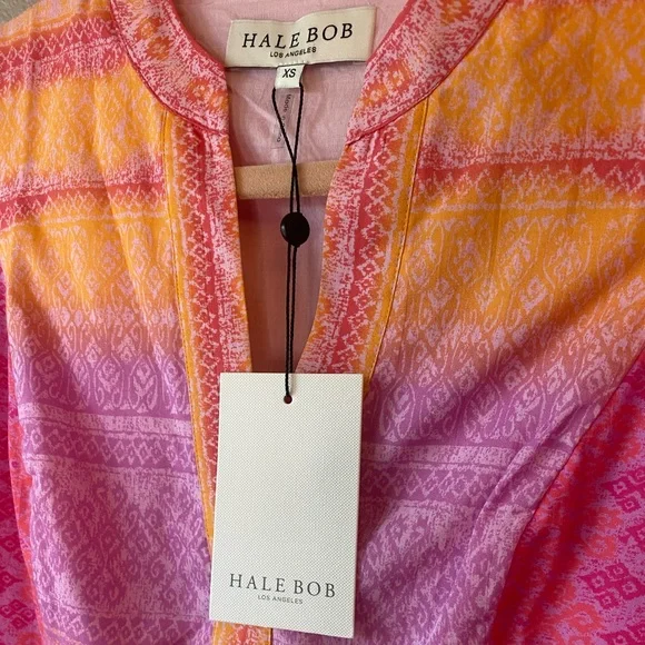HALE BOB Sarila Voile Dress in Pink XS - Picture 10 of 10